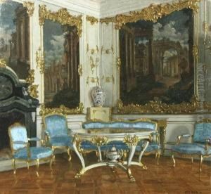 Salon Interior, Fredensborg Palace, Copenhagen Salon Interior, Fredensborg Palace, Copenhagen