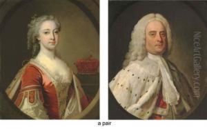 Portrait Of An Earl, Traditionally Identified As The Earl Oforford