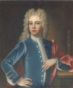 Portrait Of A Boy by John Theodore Sen Heins