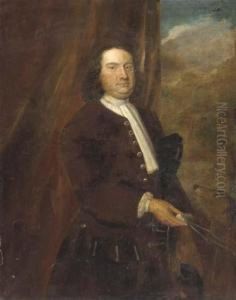 Portrait Of A Gentleman by John Theodore Sen Heins