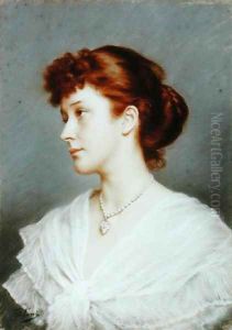 Head of a Girl by Tito Conti