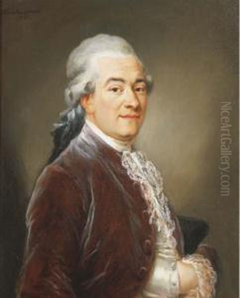 Portrait Presume De Pierre Gando, Orfevre De Louis Xvi - view 1
