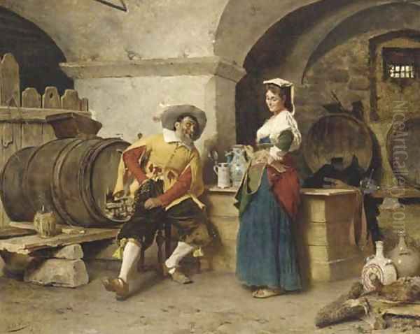 In the Wine Cellar - view 1