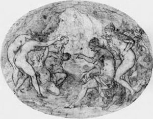 Diana And Callisto by Joseph Heinz I