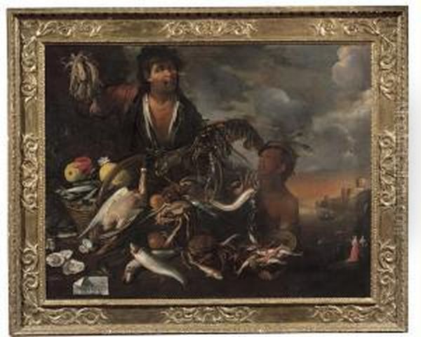 Il Venditore Di Pesci (pescivendolo) O 1655 - view 1