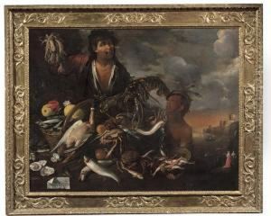 Il Venditore Di Pesci (pescivendolo) O 1655