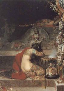 Mourning the Deceased by Alfred Choubrac