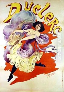 Duclerc poster by Alfred Choubrac