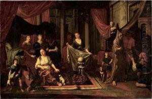 An Allegory With Vestal Virgins