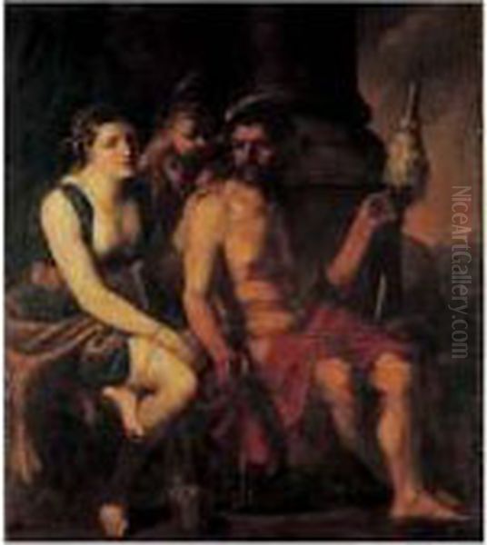 Hercule Et Omphale - view 1
