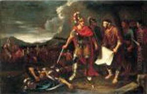 Alexander And The Gymnosophists by Johann Heiss