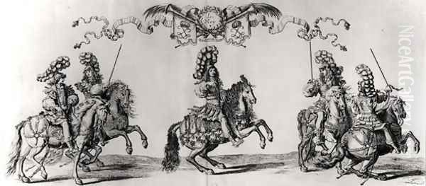 Carrousel for Louis XIV (1639-1715) c.1662 - view 1