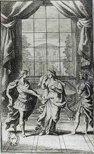 Frontispiece to 'Berenice' by Francois Chauveau