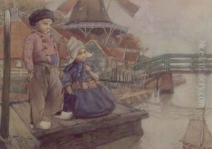 Dutch Children by Frantz Charlet