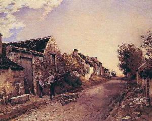 The Gossips by Jean-Charles Cazin