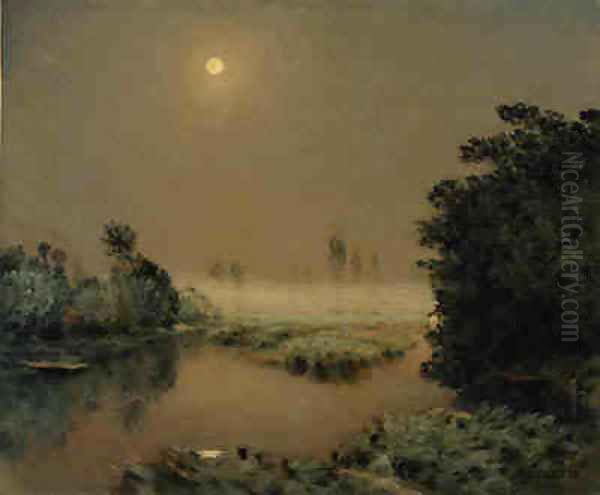 Hazy Afternoon on the Marsh - view 1