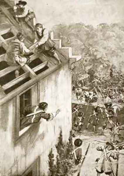The assault of Dunkeld - view 1