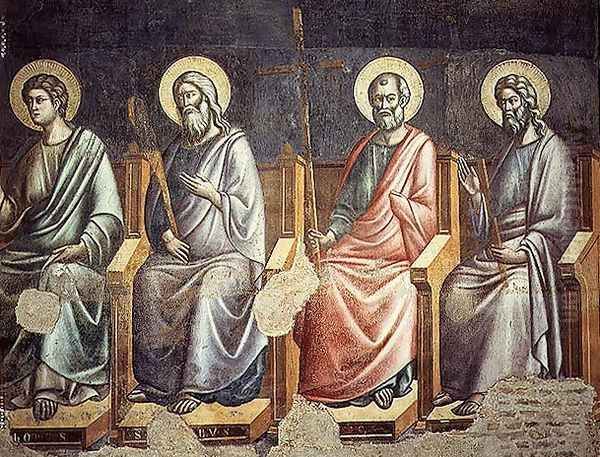 Apostles, detail from the Last Judgement, c.1295 - view 1