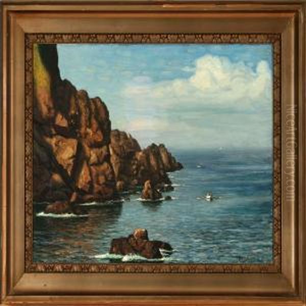 Coastal Scene With Bigrocks - view 1