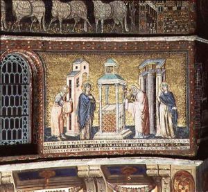 Presentation in the Temple (detail from the Story of the Virgin) c.1296 Presentation in the Temple (detail from the Story of the Virgin) c.1296