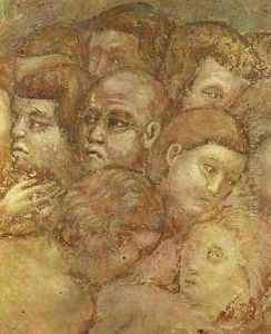 The Last Judgement (detail) by Pietro Cavallini