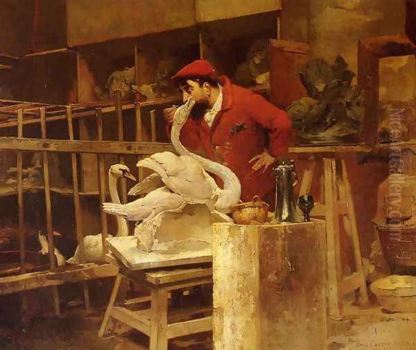 The Animal Sculptor by Louis Robert Carrier-Belleuse