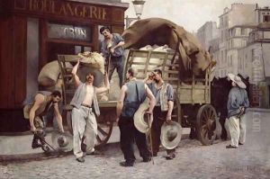 Delivering Flour, 1885