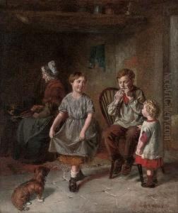 A Merry Jig by William Hemsley