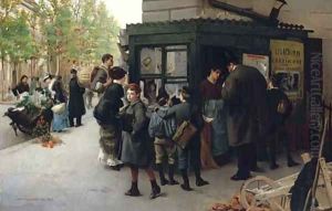 Le Bouquiniste (The bookseller) by Louis Robert Carrier-Belleuse