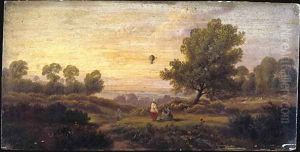 Balloon Over Woodland c.1840