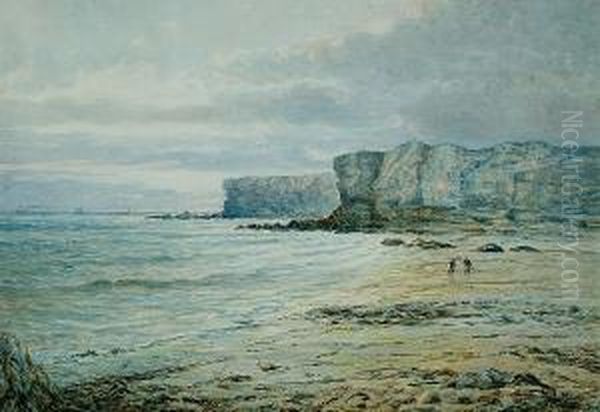 Figures On A Beach - view 1