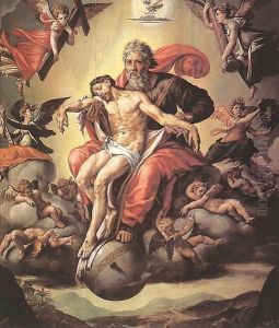Holy Trinity by Pieter Coecke Van Aelst