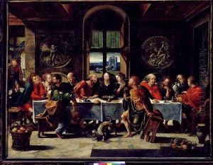 The Last Supper by Pieter Coecke Van Aelst