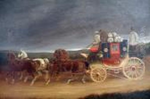 The Devonport To London Mail Coach - view 1