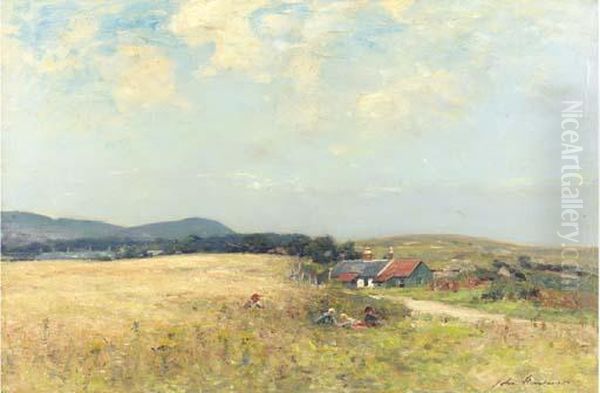 In The Hayfields - view 1