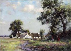 Returning From School by John Henderson