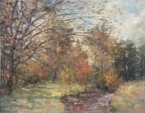 A Shaded Brook, Autumn