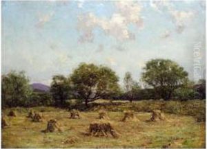Corn Stooks by Joseph Henderson