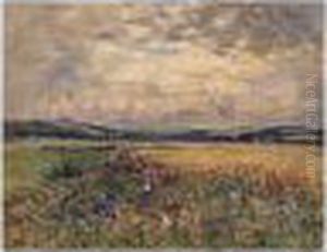 Children Picking Blackberries