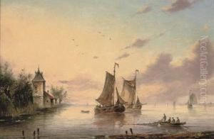 Fishing In A Dutch Estuary