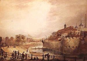 Tower of London, c.1840 by George Bryant Campion