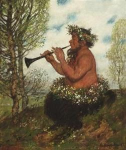 A Faun Playingflute