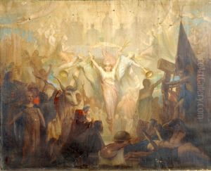 Allegorie Des Beaux-arts by Andre Hennebicq
