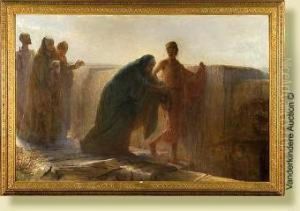 La Visite Au Tombeau by Andre Hennebicq