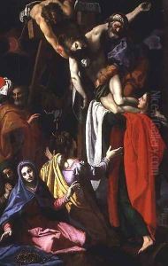 The Deposition by Lodovico Cardi Cigoli