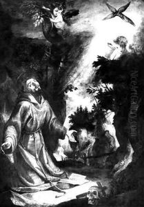St. Francis Receiving the Stigmata by Lodovico Cardi Cigoli
