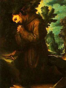 St Francis in Prayer by Lodovico Cardi Cigoli