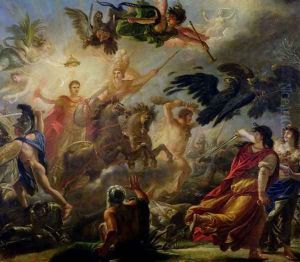 Allegory of the Battle of Austerlitz, 2nd December 1805 by Antoine-Francois Callet