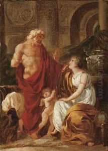 Jupiter and Ceres by Antoine-Francois Callet