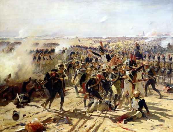 The Battle of Essling, May 1809 - view 1